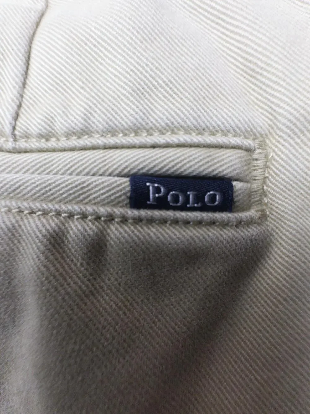 Polo Ralph Lauren Shorts Mens 32 Beige Classic Fit Chino 9